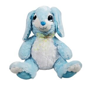 Hammerbest Bunny Rabbit Plush Blue Long Floppy Ears Easter Spring Stuffed Toy